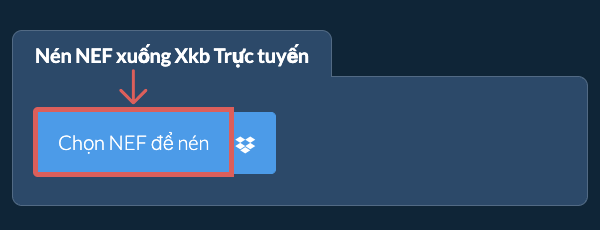 Nén NEF xuống Xkb Trực tuyến