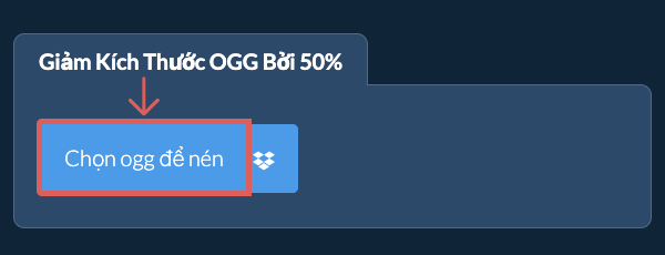 Giảm Kích Thước ogg Bởi 50%