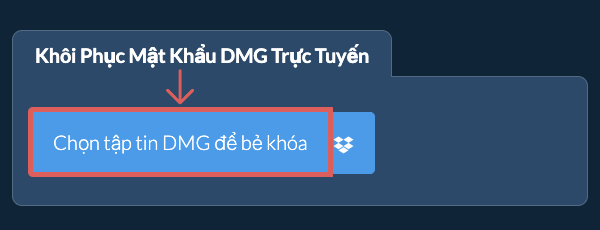 Khôi Phục Mật Khẩu DMG Trực Tuyến