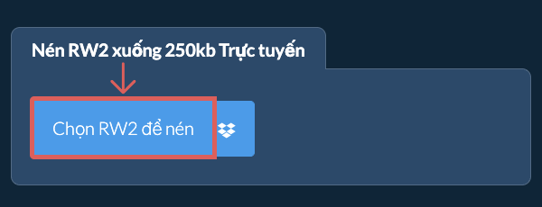 Nén RW2 xuống 250kb Trực tuyến