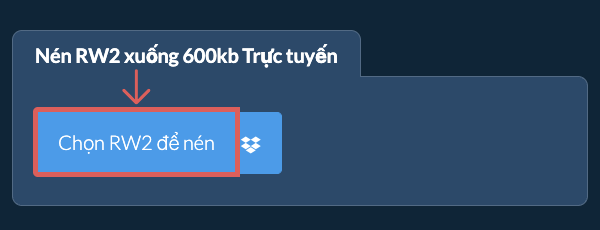 Nén RW2 xuống 600kb Trực tuyến