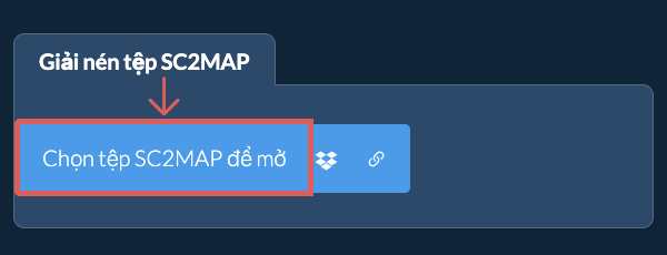 Giải nén tệp SC2MAP