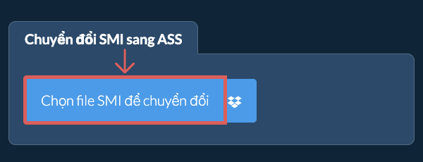 Chuyển đổi SMI sang ASS