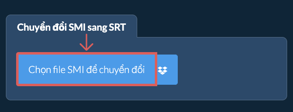 Chuyển đổi SMI sang SRT