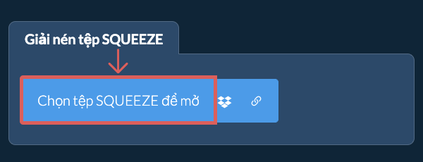 Giải nén tệp SQUEEZE