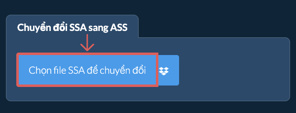 Chuyển đổi SSA sang ASS