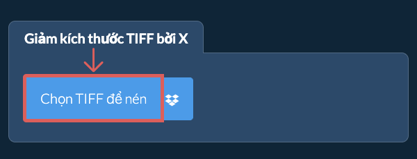 Giảm kích thước TIFF bởi X