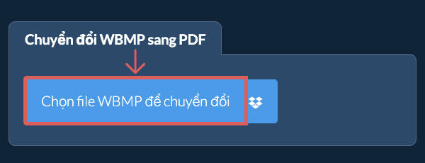 Chuyển đổi WBMP sang PDF