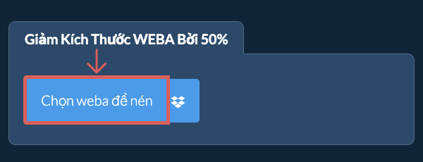 Giảm Kích Thước weba Bởi 50%