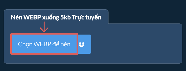 Nén WEBP xuống 5kb Trực tuyến