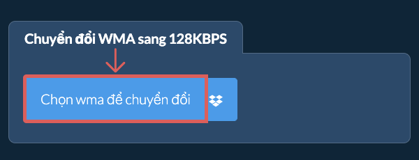 Chuyển đổi wma sang 128kbps