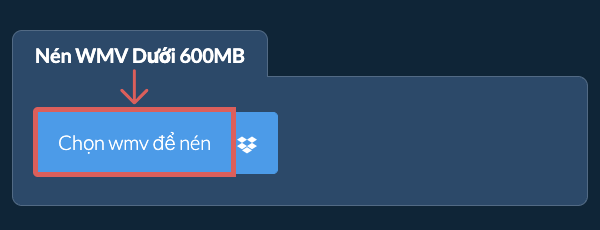 Nén wmv Dưới 600MB
