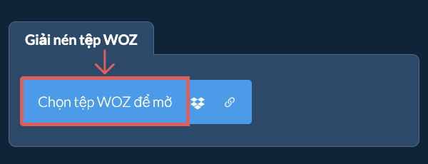 Giải nén tệp WOZ