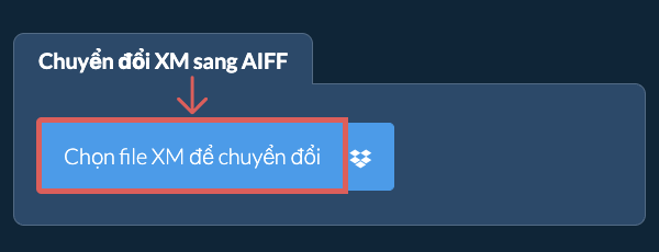 Chuyển đổi XM sang AIFF
