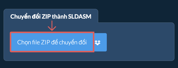 Chuyển đổi ZIP thành SLDASM