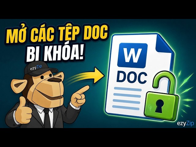 Cách Bẻ Khóa Mật Khẩu Tài Liệu Word DOC Trực Tuyến Miễn Phí