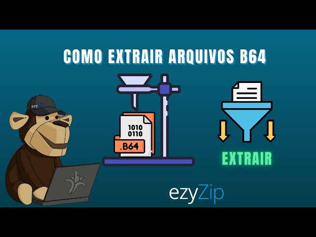 Como Extrair Arquivos B64 Online (Guia Simples)