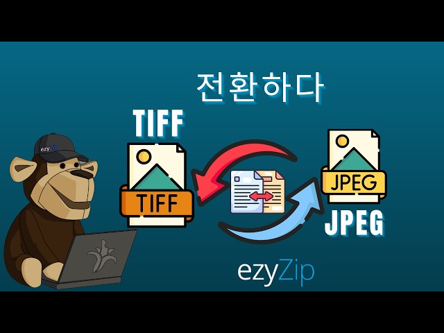 🖼 TIFF를 JPEG로 온라인에서 무료로 변환하는 방법
