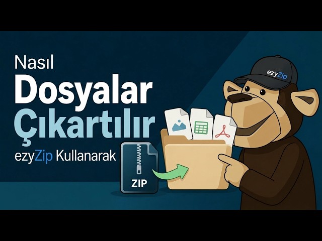 ezyZip ile rnc1 Dosyaları Çevrimiçi Nasıl Çıkarılır (Ücretsiz, Kurulum Yok)