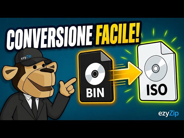 📀 Come Convertire Bin in ISO