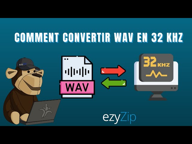 Convertir un fichier WAV en une fréquence d'échantillonnage de 32 kHz (Guide simple)