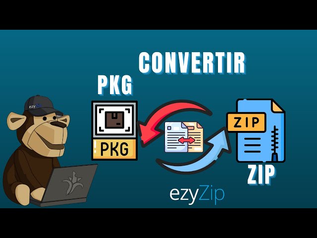 Cómo convertir PKG a ZIP (Guía simple)
