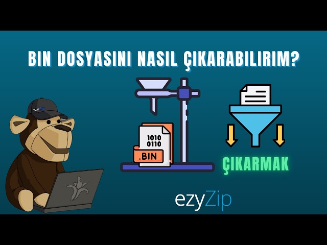 BIN Dosyalarını Çevrimiçi Ücretsiz Nasıl Çıkartılır