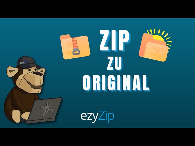 So konvertieren Sie eine ZIP-Datei in eine Originaldatei (Einfache Anleitung)