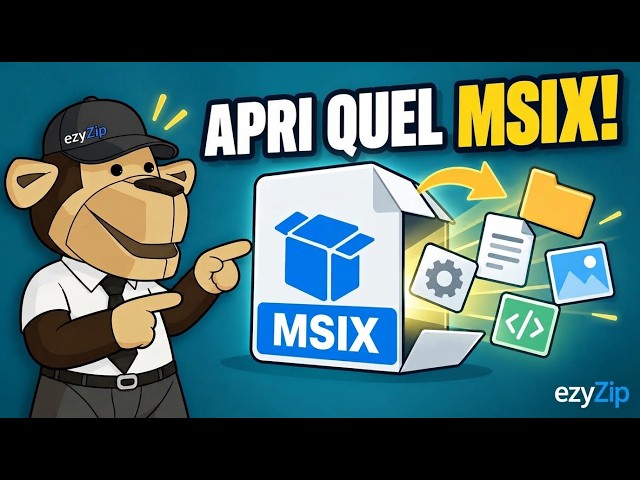 Come estrarre file MSIX