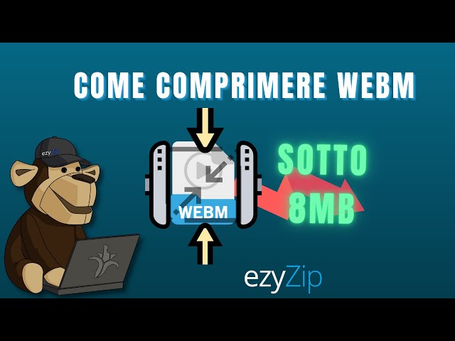 Come comprimere WEBM sotto gli 8MB (Guida Semplice)