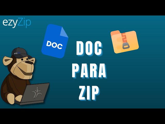 Como converter DOC para ZIP online (guia simples)