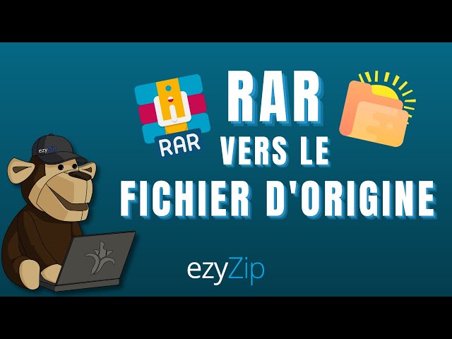 Comment convertir RAR en fichier d'origine (Guide simplifié)