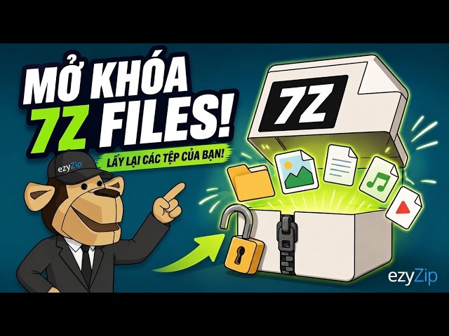 Cách Bẻ Khóa Mật Khẩu 7Z Trực Tuyến Miễn Phí