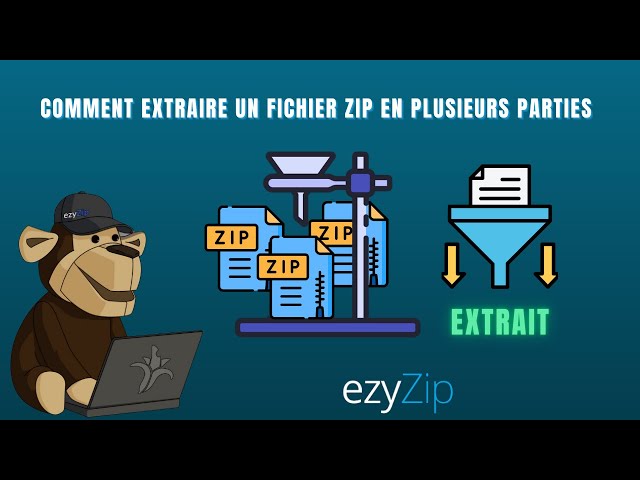 Comment extraire des fichiers ZIP multiparties (Z01, Z02, etc.)
