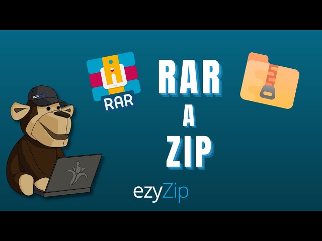 Cómo convertir RAR a ZIP (guía sencilla)
