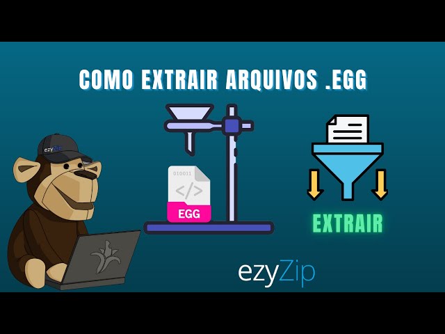 Como Extrair Arquivos EGG │ Sem Instalação de Software