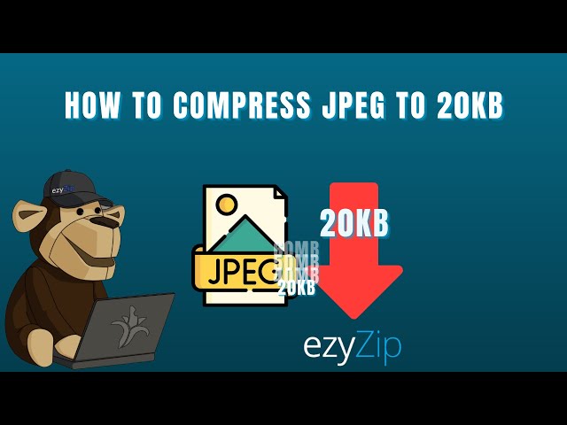 🖼 How to Compress Jpeg to 20kb