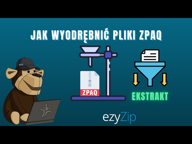 Jak Bezpłatnie Rozpakować Pliki ZPAQ Online │ Bez Instalacji Oprogramowania