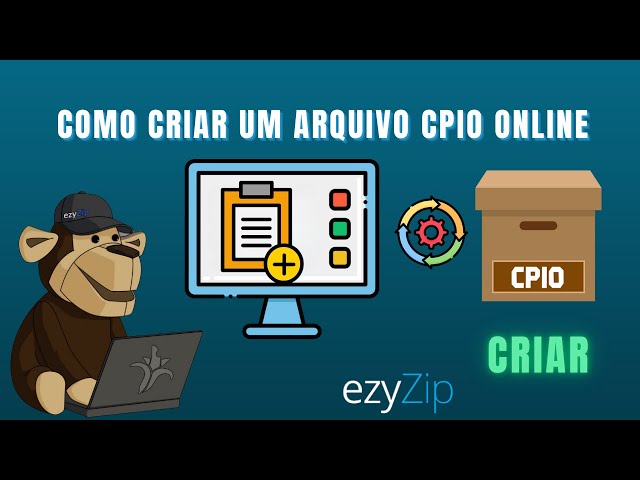 Como criar arquivo CPIO online