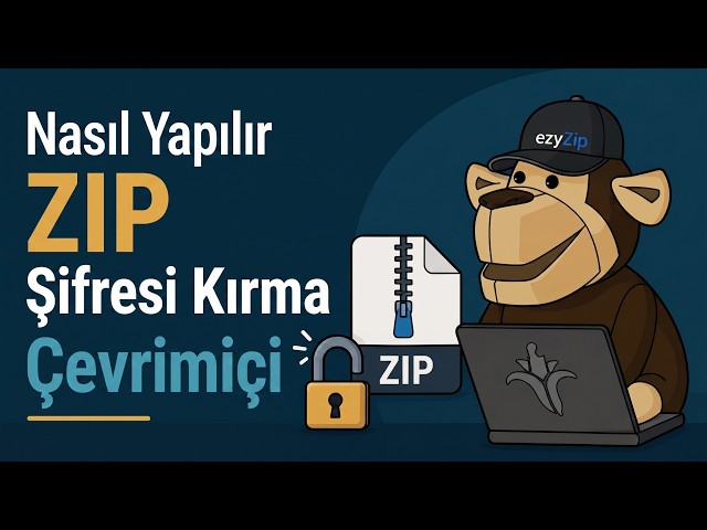 ZIP Parolası Çevrimiçi Ücretsiz Nasıl Kırılır