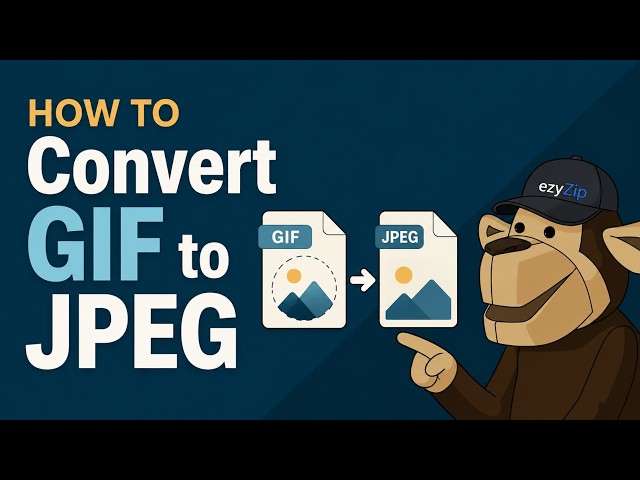 🖼 How to Convert GIF to JPEG