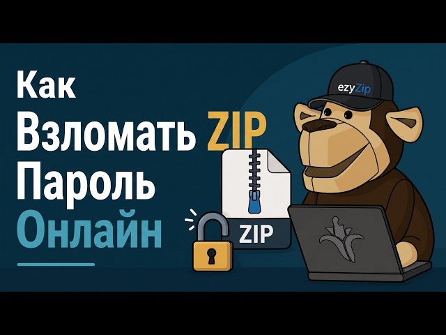 Как взломать пароль ZIP-архива онлайн бесплатно