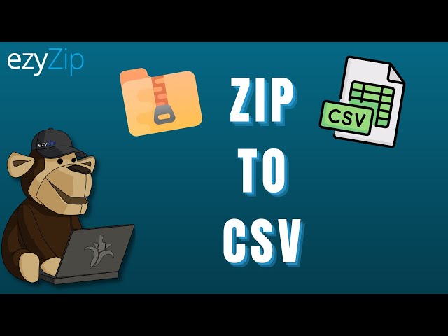 How to Convert ZIP to CSV File (Simple Guide)