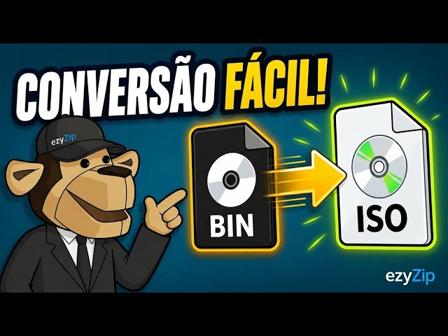 📀 Como Converter Bin Para ISO