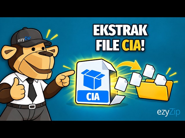 Cara Mengekstrak File CIA