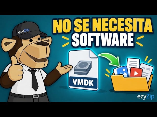 Cómo extraer archivos VMDK