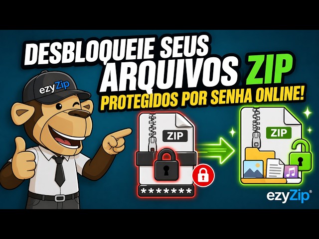 Como abrir um arquivo ZIP protegido por senha online (Guia Simples!)