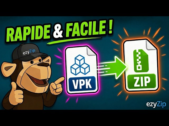 Comment Convertir VPK en ZIP