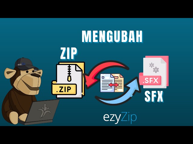 Cara Mengonversi ZIP ke SFX Secara