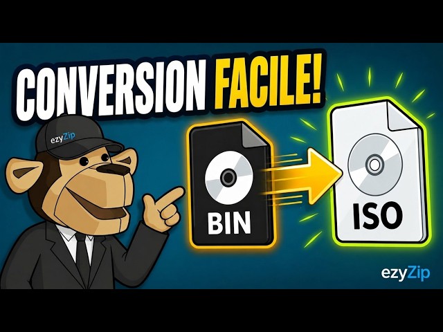 📀 Comment Convertir Bin en ISO